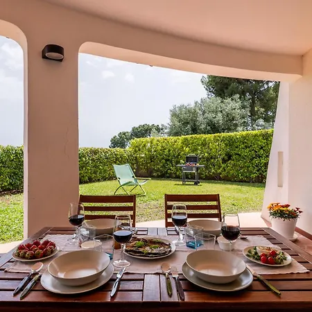 Lymnia -elegant Sicilian With Solarium & Palm Garden Villa